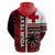 Custom Tonga Kupesi Ngatu Hoodie Proud Tonga with Flag and Palm Tree LT9 - Polynesian Pride