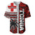 Tonga Independence Day Baseball Jersey Proud Tongan Emancipation with Kupesi Ngatu LT9 - Polynesian Pride