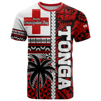 Tonga Independence Day T-Shirt - Proud Tongan Emancipation with Kupesi Ngatu LT9 Red - Polynesian Pride
