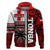 Custom Tonga Independence Day Hoodie Proud Tongan Emancipation with Kupesi Ngatu LT9 - Polynesian Pride