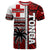 Custom Tonga Independence Day T Shirt Proud Tongan Emancipation with Kupesi Ngatu LT9 Red - Polynesian Pride