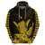 Hawaii Shaka Sign Hoodie Gold Version LT9 Zip Hoodie Gold - Polynesian Pride