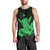 Hawaii Shaka Sign Men Tank Top Green Version LT9 - Polynesian Pride