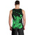 Hawaii Shaka Sign Men Tank Top Green Version LT9 - Polynesian Pride