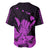 Hawaii Shaka Sign Baseball Jersey Purple Version LT9 - Polynesian Pride