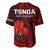 Tonga ANZAC Day Baseball Jersey Lest We Forget Red Version LT9 - Polynesian Pride