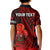 (Custom Personalised) Tonga ANZAC Day Kid Polo Shirt Lest We Forget Red Version LT9 - Polynesian Pride