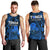 Tonga ANZAC Day Men Tank Top Lest We Forget Blue Version LT9 - Polynesian Pride