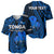 (Custom Personalised) Tonga ANZAC Day Baseball Jersey Lest We Forget Blue Version LT9 Blue - Polynesian Pride