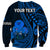 (Custom Personalised) Tonga ANZAC Day Sweatshirt Lest We Forget Blue Version LT9 - Polynesian Pride