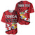 (Custom Personalised) Tonga Emancipation Day Baseball Jersey Happy 53rd Independence Anniversary LT9 Red - Polynesian Pride