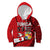 (Custom Personalised) Tonga Emancipation Day Kid Hoodie Happy 53rd Independence Anniversary LT9 Red - Polynesian Pride