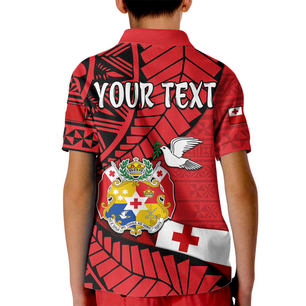 (Custom Personalised) Tonga Emancipation Day Kid Polo Shirt Happy 53rd Independence Anniversary LT9 - Polynesian Pride
