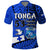 Custom Tonga Emancipation Day Polo Shirt Happy 53rd Independence Anniversary Blue Version LT9 Blue - Polynesian Pride