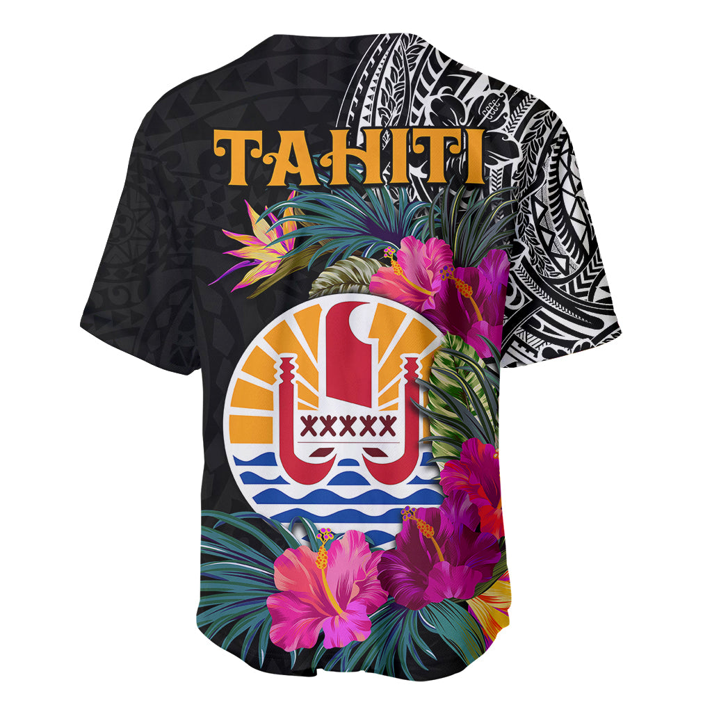 Tahiti Island Baseball Jersey French Polynesian Tropical LT9 - Polynesian Pride