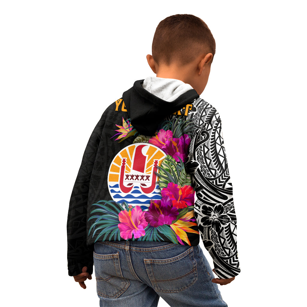(Custom Personalised) Tahiti Island Kid Hoodie French Polynesian Tropical LT9 - Polynesian Pride