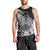 Polynesian Tahiti Island Men Tank Top The Wave of Water - Black LT9 - Polynesian Pride