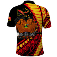 Papua New Guinea Polo Shirt The Greater Bird of Paradise LT9 - Polynesian Pride