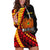 (Custom Personalised) Papua New Guinea Hoodie Dress The Greater Bird of Paradise LT9 - Polynesian Pride