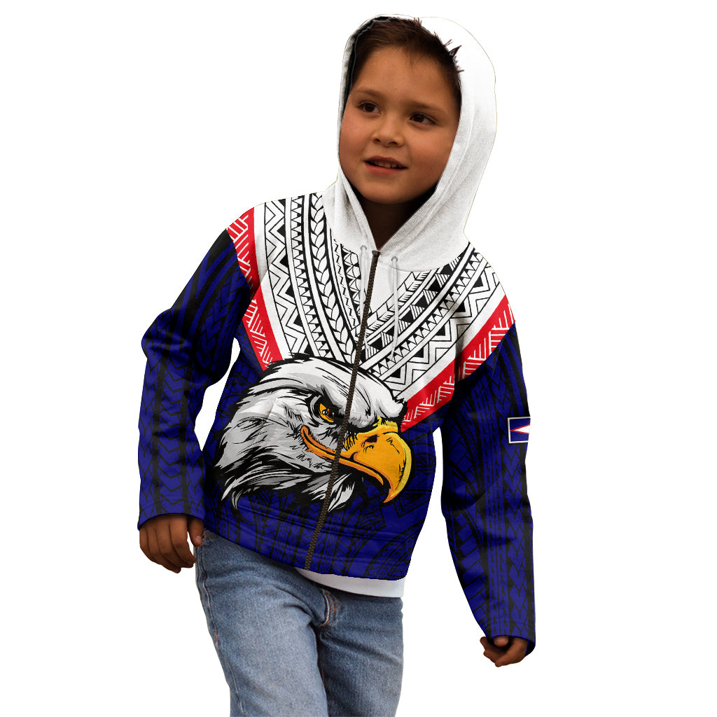 American Samoa Independence Day Kid Hoodie Simple Style LT9 - Polynesian Pride