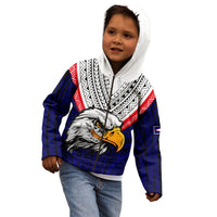 (Custom Personalised) American Samoa Independence Day Kid Hoodie Simple Style LT9 - Polynesian Pride