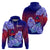 Custom Guam Hoodie Polynesian Floral Tribal LT9 Pullover Hoodie Gradient - Polynesian Pride