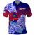 Custom Guam Polo Shirt Polynesian Floral Tribal LT9 Gradient - Polynesian Pride