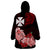 Wallis et Futuna Wearable Blanket Hoodie Polynesian Floral Tribal LT9 - Polynesian Pride