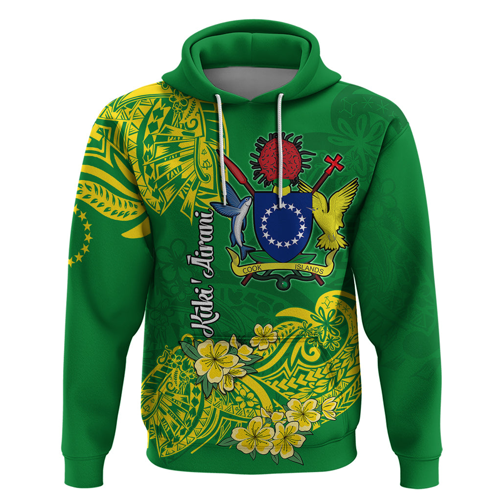 Cook Island Hoodie Polynesian Floral Tribal LT9 - Polynesian Pride