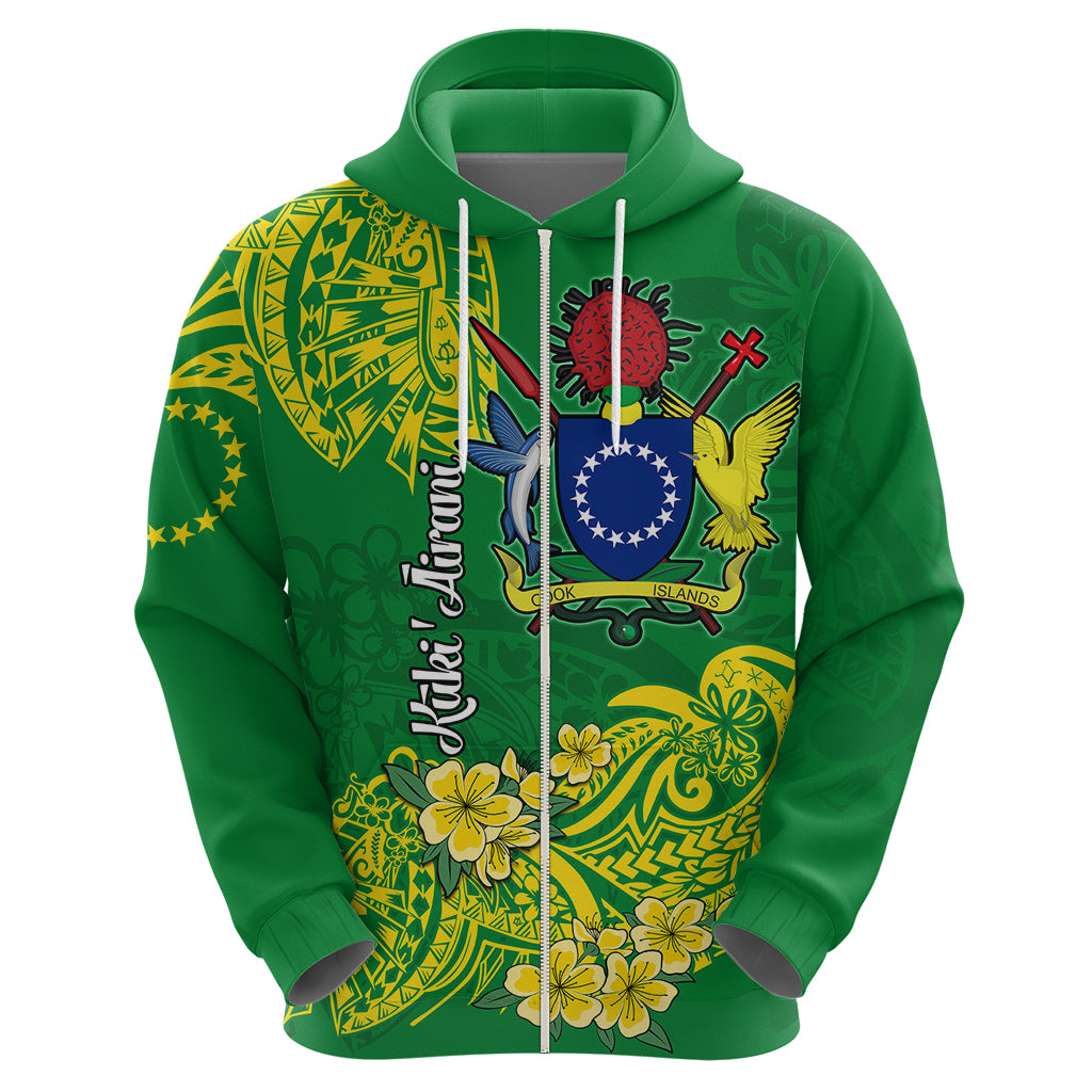 Cook Island Hoodie Polynesian Floral Tribal LT9 - Polynesian Pride