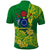 Custom Cook Island Polo Shirt Polynesian Floral Tribal LT9 - Polynesian Pride