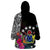 (Custom Personalised) Cook Island Wearable Blanket Hoodie Tribal Polynesian and Tropical Flowers LT9 - Polynesian Pride