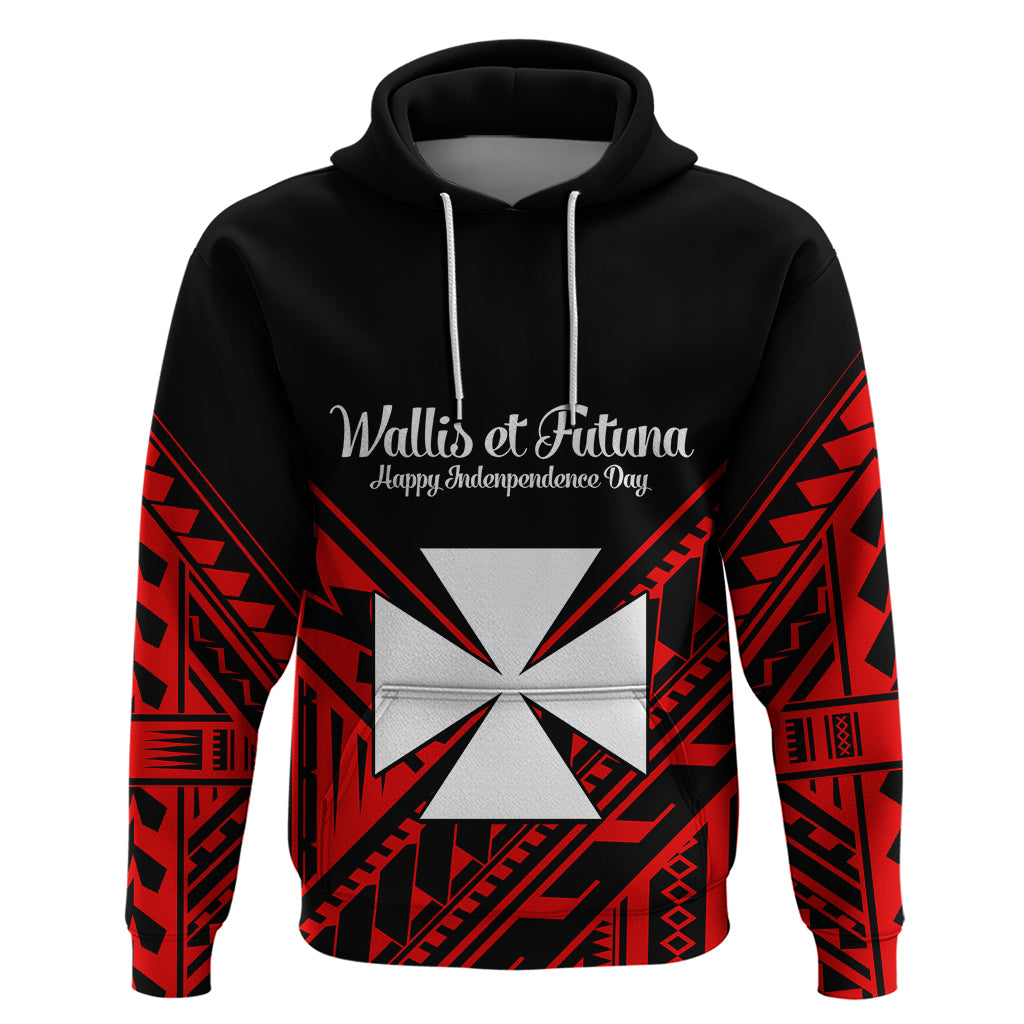 Wallis et Futuna Hoodie Happy Independence Day LT9 - Polynesian Pride