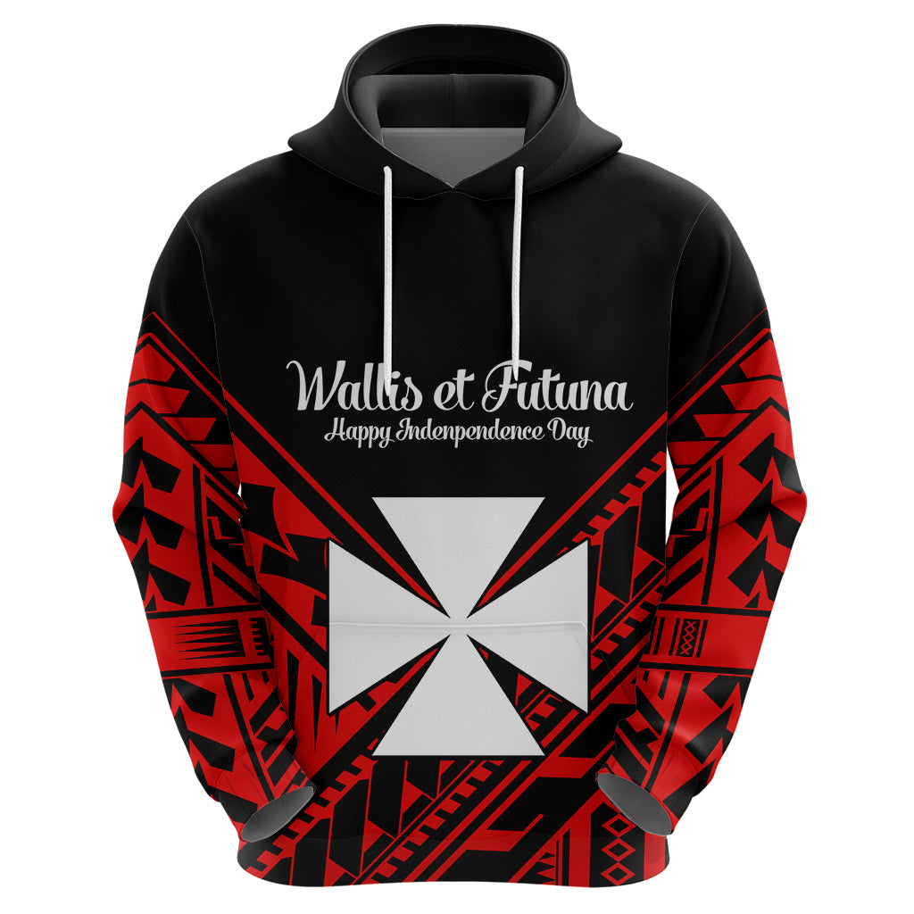 Wallis et Futuna Hoodie Happy Independence Day LT9 - Polynesian Pride