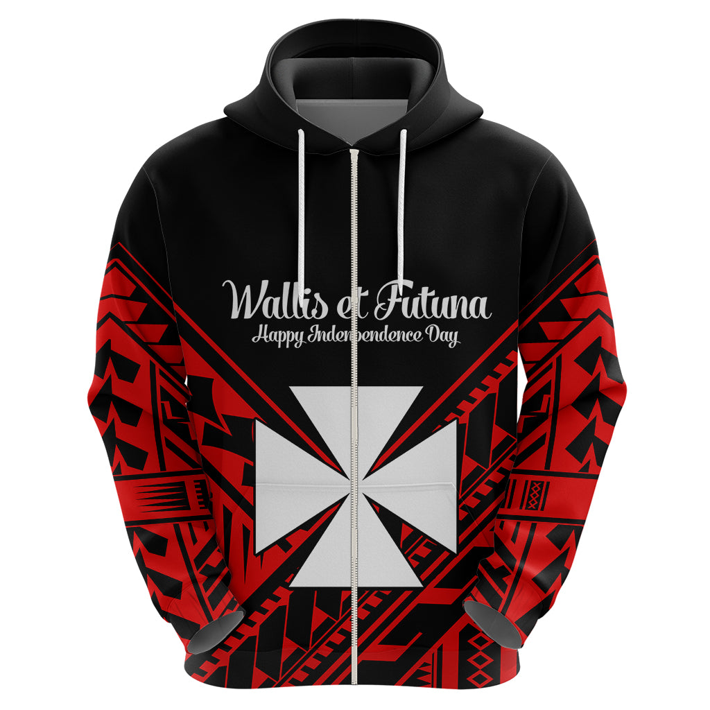 Wallis et Futuna Hoodie Happy Independence Day LT9 - Polynesian Pride