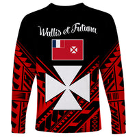 Wallis et Futuna Long Sleeve Shirt Happy Independence Day LT9 - Polynesian Pride