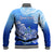 (Custom Personalised) Federated States Of Micronesia Baseball Jacket Polynesian Floral Tribal LT9 - Polynesian Pride