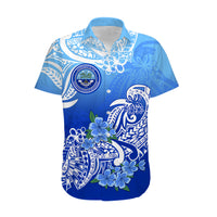 (Custom Personalised) Federated States Of Micronesia Hawaiian Shirt Polynesian Floral Tribal LT9 - Polynesian Pride