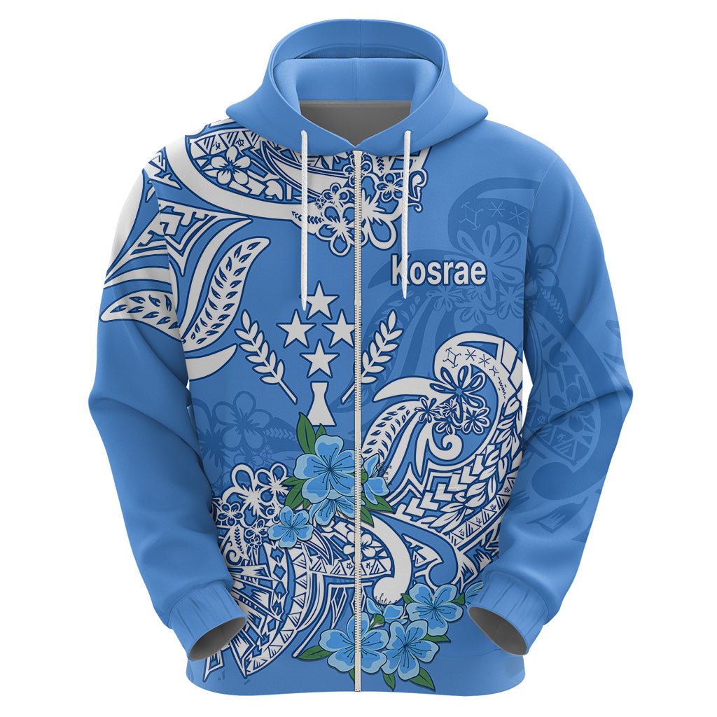 FSM Kosrae State Hoodie Polynesian Floral Tribal LT9 - Polynesian Pride