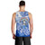 Northern Mariana Islands Men Tank Top Polynesian Floral Tribal LT9 - Polynesian Pride