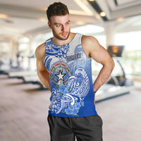 (Custom Personalised) Northern Mariana Islands Men Tank Top Polynesian Floral Tribal LT9 - Polynesian Pride