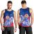 Tahiti Men Tank Top Polynesian Floral Tribal LT9 - Polynesian Pride