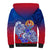 Tahiti Sherpa Hoodie Polynesian Floral Tribal LT9 - Polynesian Pride