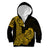 Hawaii Kakau Kid Hoodie Polynesian Floral Tribal Gold Version LT9 - Polynesian Pride
