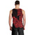 Hawaii Kakau Men Tank Top Polynesian Floral Tribal Red Version LT9 - Polynesian Pride