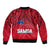 Polynesian Independent State of Samoa Red Bomber Jacket LT9 - Polynesian Pride