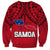 Polynesian Independent State of Samoa Red Sweatshirt LT9 - Polynesian Pride