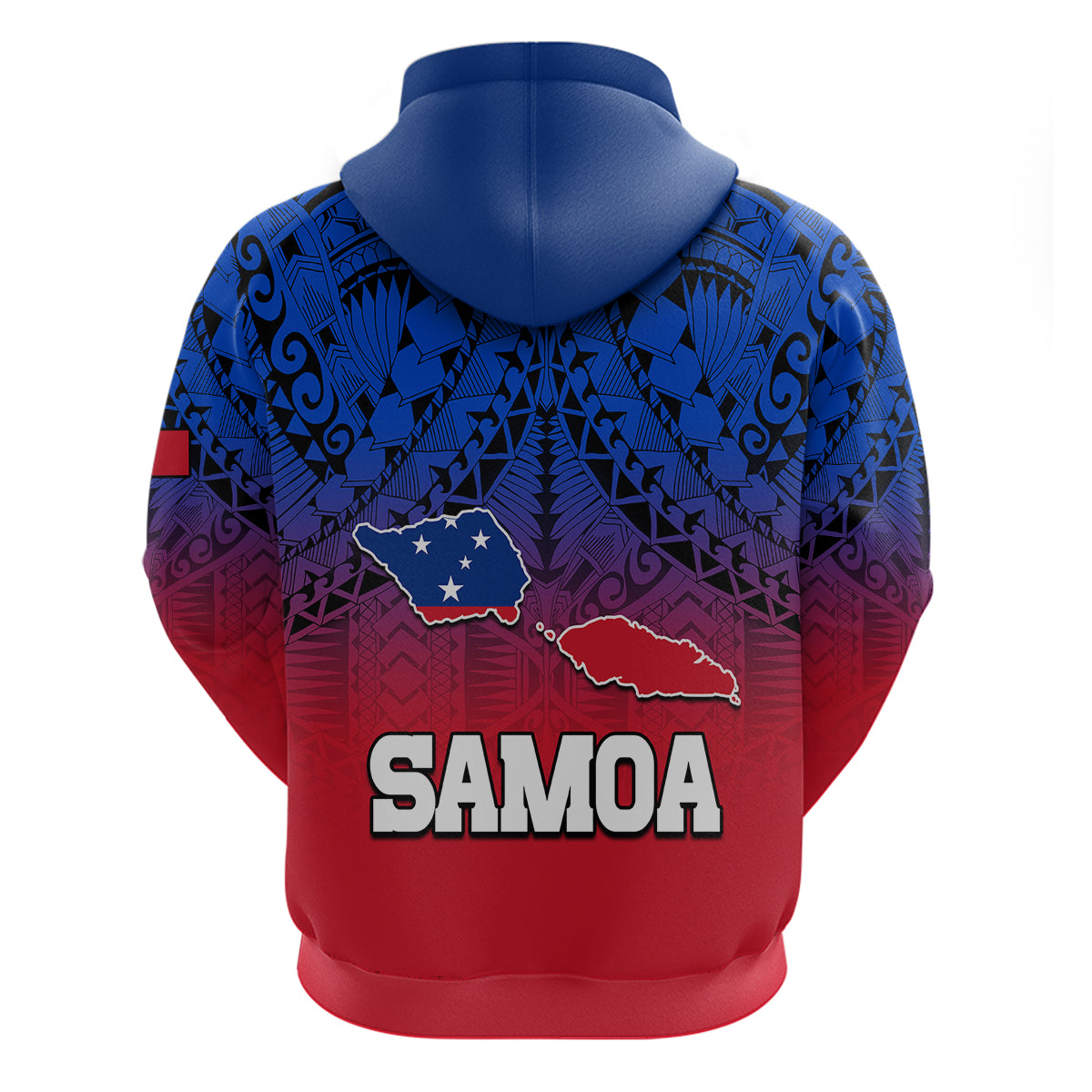 Polynesian Independent State of Samoa Gradient Hoodie LT9 - Polynesian Pride