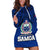 Polynesian Independent State of Samoa Blue Hoodie Dress LT9 - Polynesian Pride