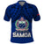 Polynesian Independent State of Samoa Blue Polo Shirt LT9 Blue - Polynesian Pride